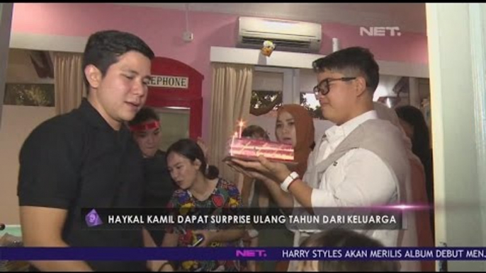 Haykal Kamil Dapat Surprise Ulang Tahun dari Keluarga