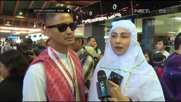 Ferry Maryadi dan Deswita Umroh bareng pertama kali