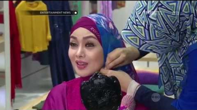 Indah Dewi Pertiwi dan Terry Putri Belanja Baju Lebaran