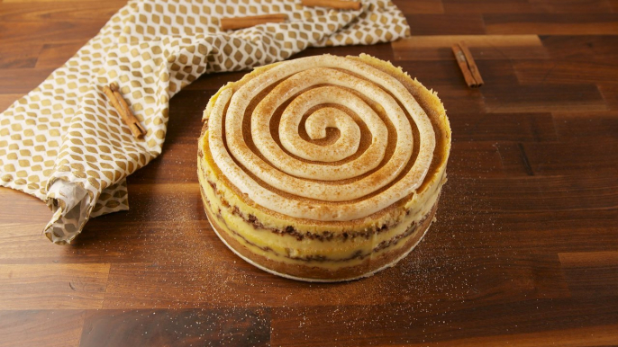 This Cheesecake Tastes Just Like A Cinnamon Roll