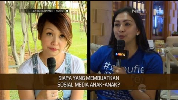 Voxpop selebriti tentang anaknya yang sudah punya akun sosmed