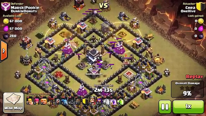 How to LavaLoonion at TH9 in Clash of Clans