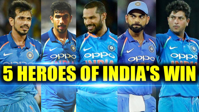 India wins 2nd ODI match against South Africa , 5 Heroes of India's victory | Oneindia News