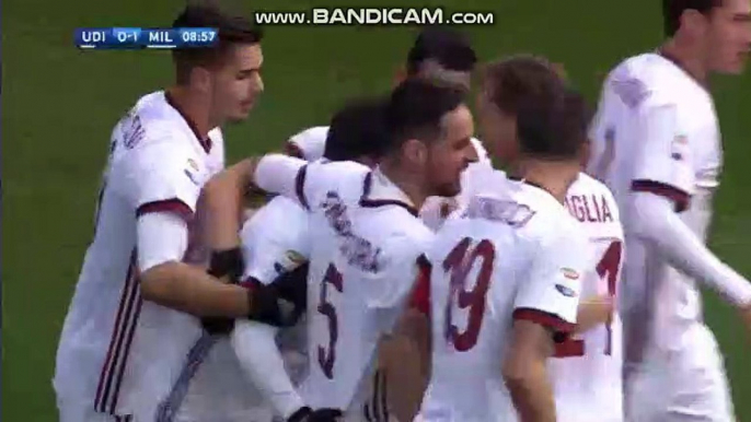 Suso Goal HD - Udinese 0-1 AC Milan 04.02.2018