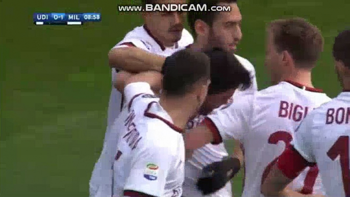 Suso Goal - Udinese 0-1 Milan 04.02.2018