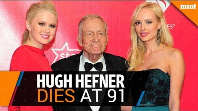 Hugh Hefner,  Playboy founder, dies at 91