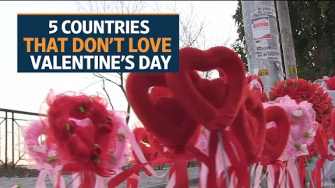 5 countries that don't love Valentine's Day