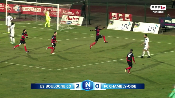 J22 - US Boulogne CO – FC Chambly Oise (2-1), le résumé