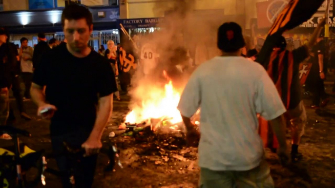 Victoire des Giants à la Série mondiale de baseball: c'est la folie dans les rues de San Francisco