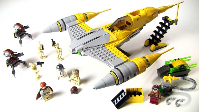 LEGO Star Wars new Naboo Starfighter - Stop Motion Build + Review! 75092 - Summer Set - 442 Pieces