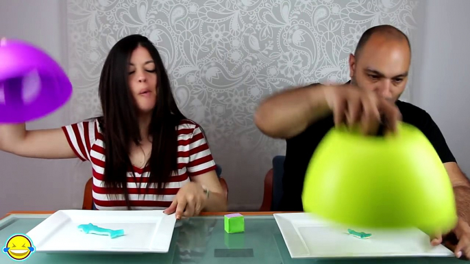 BIG GUMMY vs SMALL GUMMY 3!! Gominola Gigante vs Gominola pequeña 3!!!