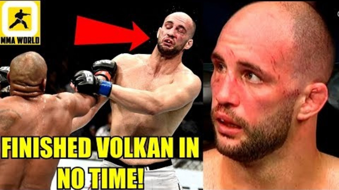 MMA Community Reacts to Daniel Cormier vs Volkan Oezdemir,Dana on Cormier vs Miocic