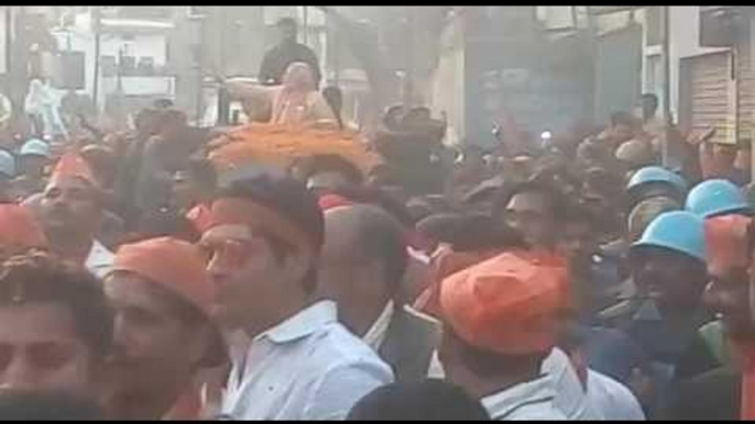 Prime Minister Narendra Modi Road Show at Varanasi