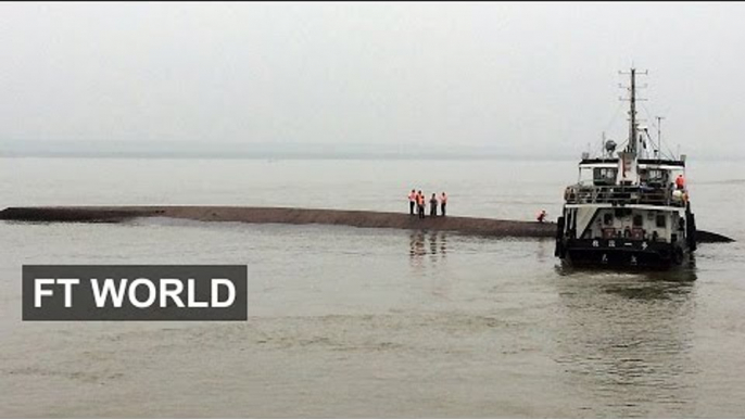 'Sudden cyclone' sinks Ferry in China | FT World