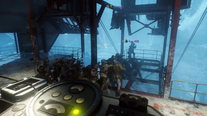 Black Ops 3 Zombies Glitches: Ontop Of Trams Der Eisendrache "Bo3 Glitches" Ontop Map 'Team Glitch'