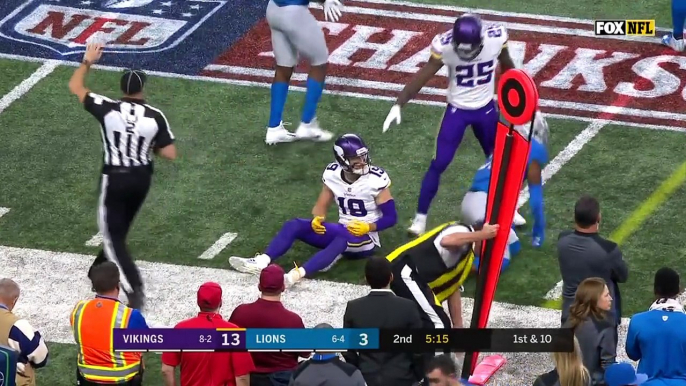 Adam Thielen Roasts Detroit's Defense w/ 8 Grabs & 89 Yards! | Vikings vs. Lions | Wk 12 Player HLs