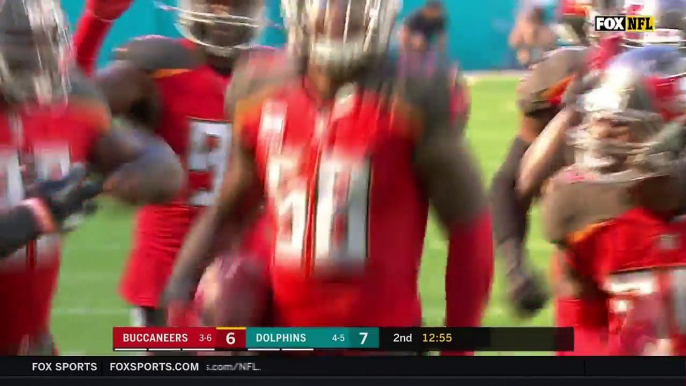 Kwon Alexander Picks Off Jay Cutler to Set Up O.J. Howard's TD Grab! | Bucs vs. Dolphins | NFL Wk 11