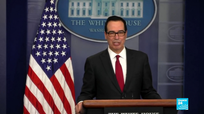 US Secretary of the Treasury Steven Mnuchin: "I am expecting new sanctions on Iran"