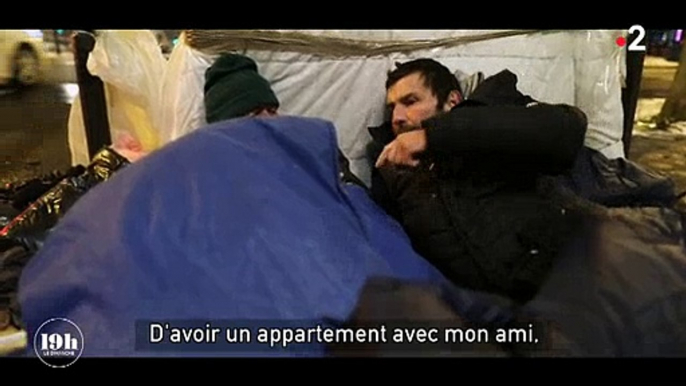 Sous -6 degrés, un journaliste demande à un SDF quel est son plus grand rêve, regardez sa réponse touchante - Regardez