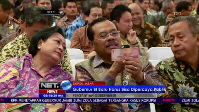 Pergantian Gubernur BI Presiden Akan Kirim Nama Calon Ke DPR - NET 5