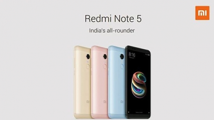 Redmi Note 5 - India's All-rounder