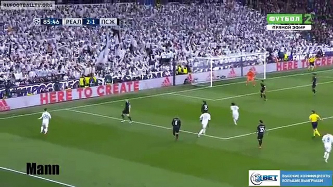 Marcelo Goal-Real Madrid vs Paris Saint Germain 3-1-UEFA CHAMPIONS LEAGUE