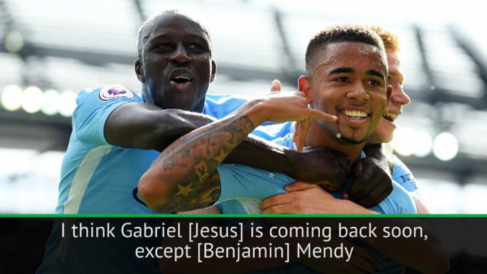 Guardiola confirms Gabriel Jesus is set to make Man City return