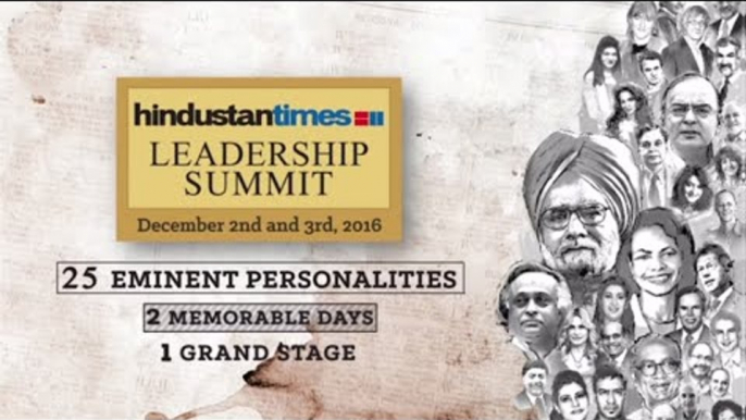 HT Leadership Summit 2016 Sneak Peek