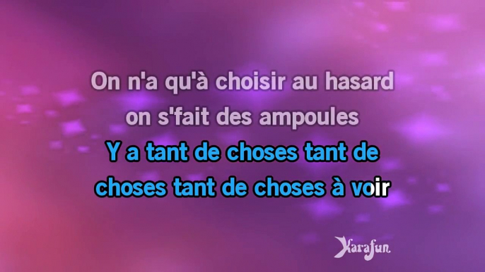 Karaoké Les grands boulevards - Yves Montand *