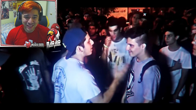 USANDO LA TERMINACION DEL RIVAL | Batallas de Gallos Rap | MARALB REACT