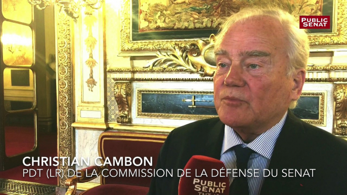 Service national obligatoire :  "le Parlement et les citoyens sont mis de côté" note le sénateur (LR) Christian Cambon