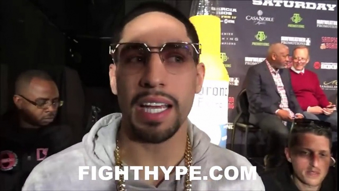 DANNY GARCIA REVEALS WHAT HE TOLD BRANDON RIOS DURING FACE OFF; WARNS HE'S STRONGER