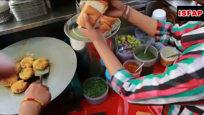 Indian Street Foods - Vada Pav With Green Chatney- Indian Foods