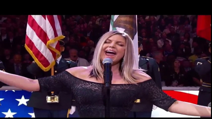 Jimmy Kimmel on His Reaction to Fergie's National Anthem