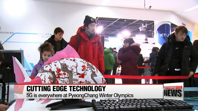 5G, cutting edge tech everywhere at PyeongChang Winter Olympics