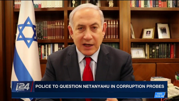 i24NEWS DESK | Police to question Netanyahu in corruption probes | Friday, February 23rd 2018