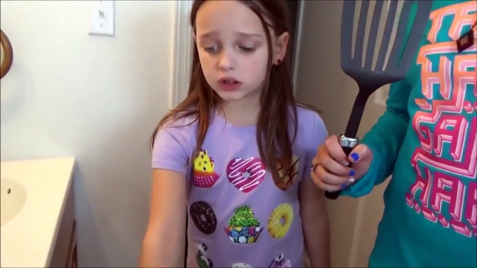 Toy Freaks - Freak Family Vlogs - Bad Baby Toy Freaks Victoria Crying Baby Giant Snake In Toilet Attacks Spatula Girl V