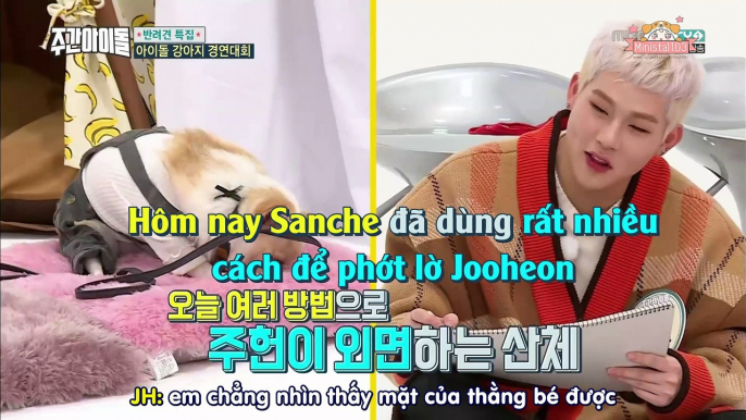 [VIETSUB] WEEKLY IDOL - THẦN TƯỢNG CÚN CƯNG (3/3) (MONSTA X MINHYUK, JOOHEON)