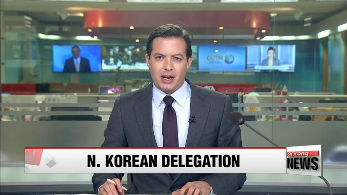 N. Korean delegation arrives in S. Korea for Olympic closing ceremony