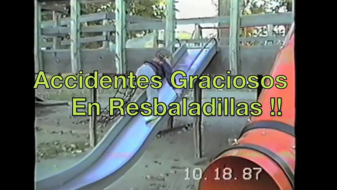 Accidentes Estúpidos en Resbaladillas!! FAILS Muy Graciosos!!