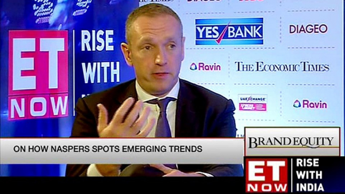 Naspers' CEO Talks To ET NOW | Brand Equity
