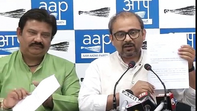 AAP Press Conference: Complaint Against Mayor NDMC Causing a huge loss to state exchequer for her benefits: Dilip Pandey