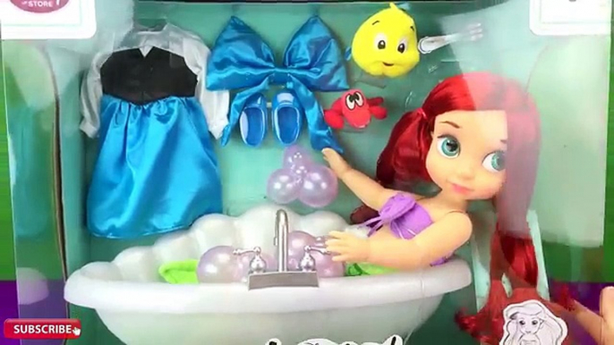 Little Mermaid Princess Ariel Disney Animators Deluxe Gift Set Doll Toy Fun Fory