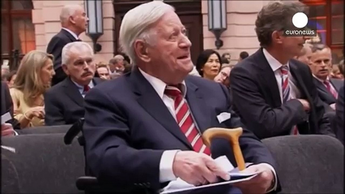 Helmut Schmidt, euro founding father, has died aged 96