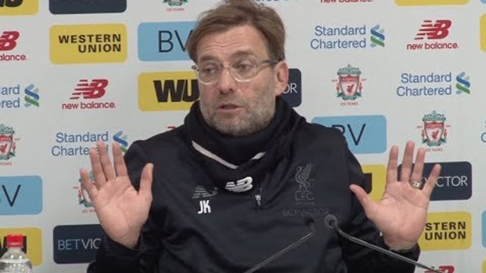 Angry Klopp loses his cool with journalists after late penalty decision