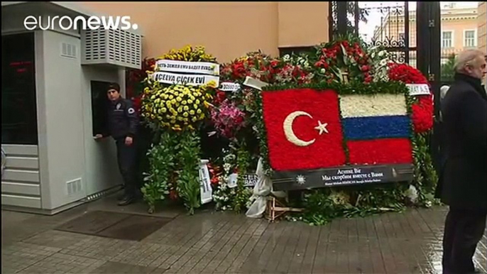 Funeral of Russia's murdered envoy takes place in Moscow today