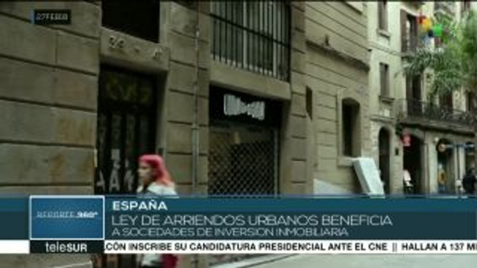 Sindicato de inquilinos de Barcelona lanza campaña "Nos quedamos"