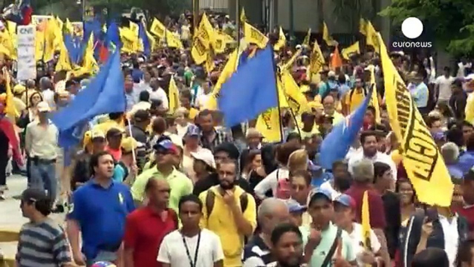 Venezuelan opposition leads marches against President Maduro