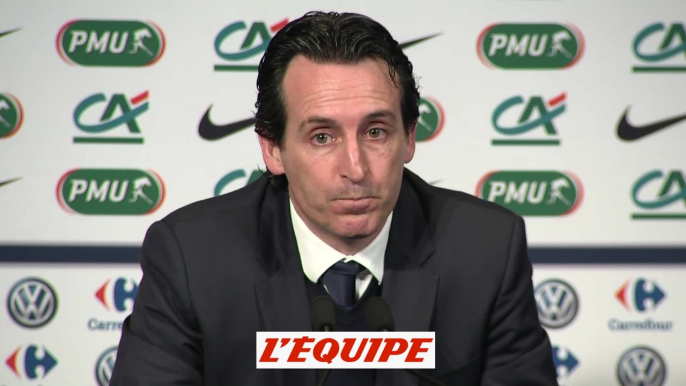 Emery «Continuer à travailler» - Foot - Coupe - PSG