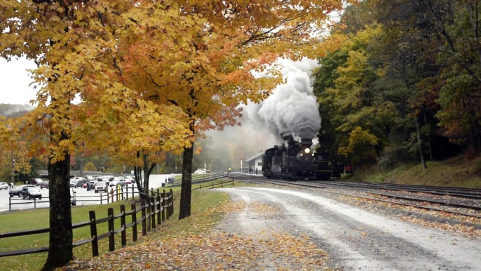 Cass Scenic Railroad Appalachian Fall Foliage new